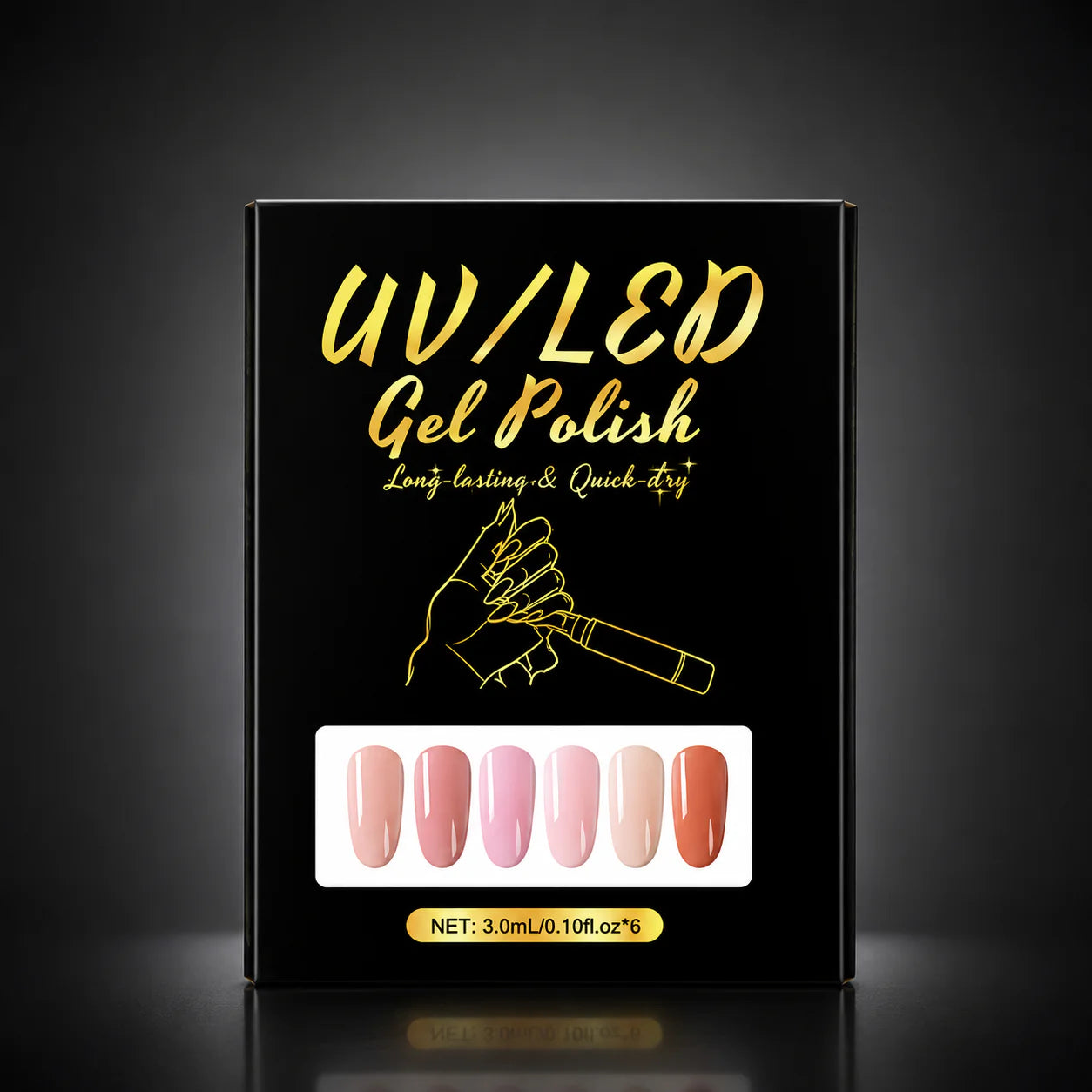 NudeLuxe Gel Pens™ | Salon Finish Nude Nail Kit