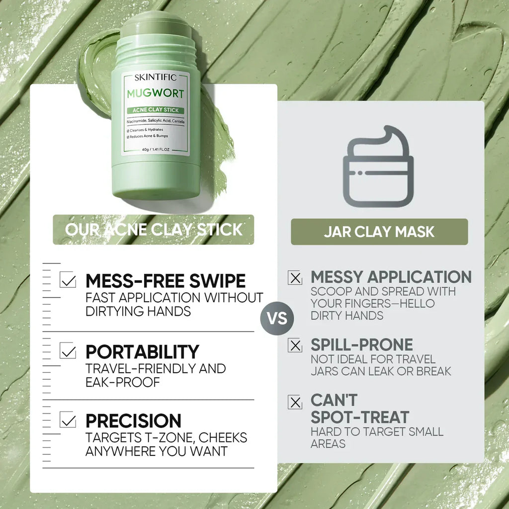 AcneReset™ Mugwort Clay Stick Mask