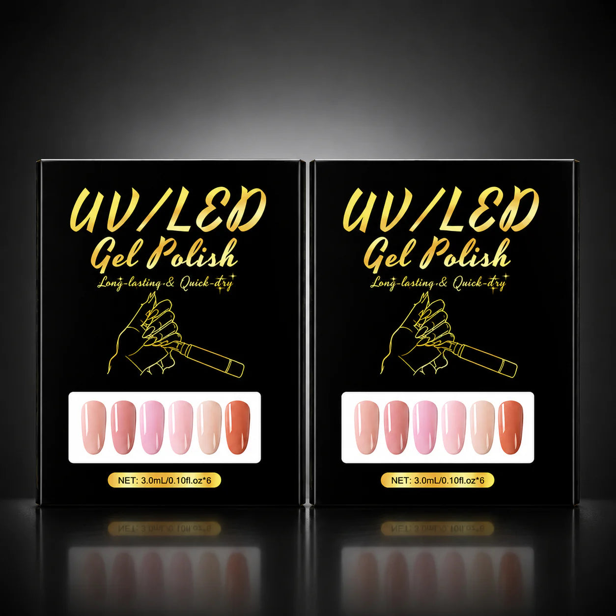 NudeLuxe Gel Pens™ | Salon Finish Nude Nail Kit