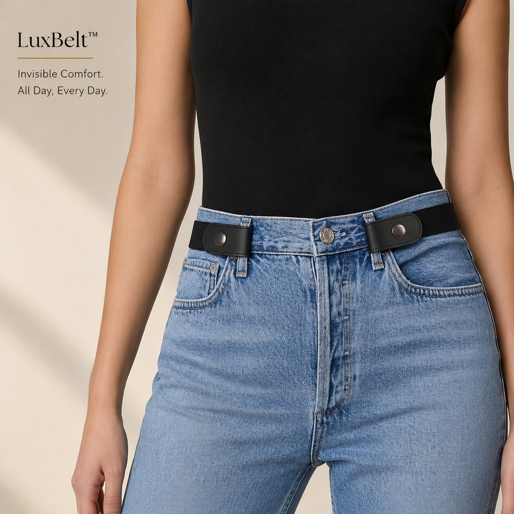 LuxBelt™ - Buckle-less Waist belt