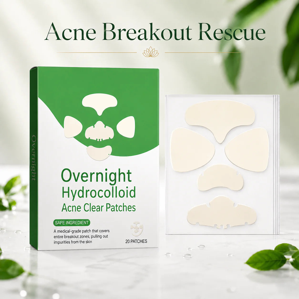 AcneReset™ Full-Face Pimple Patches