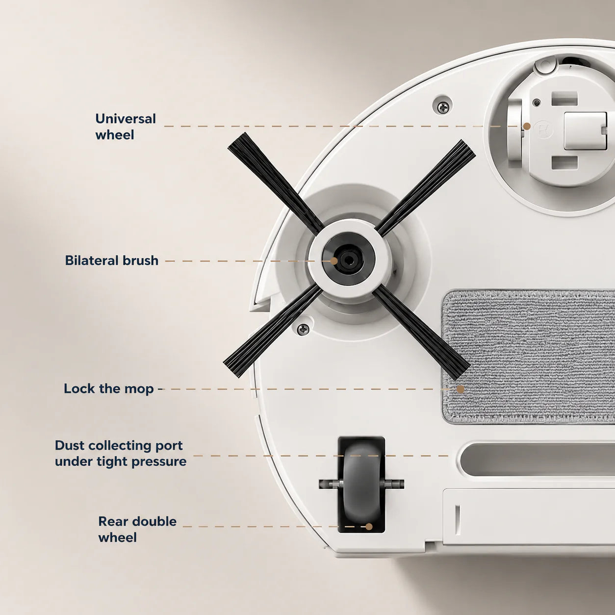 SwiftClean™ Mini Robot Vacuum
