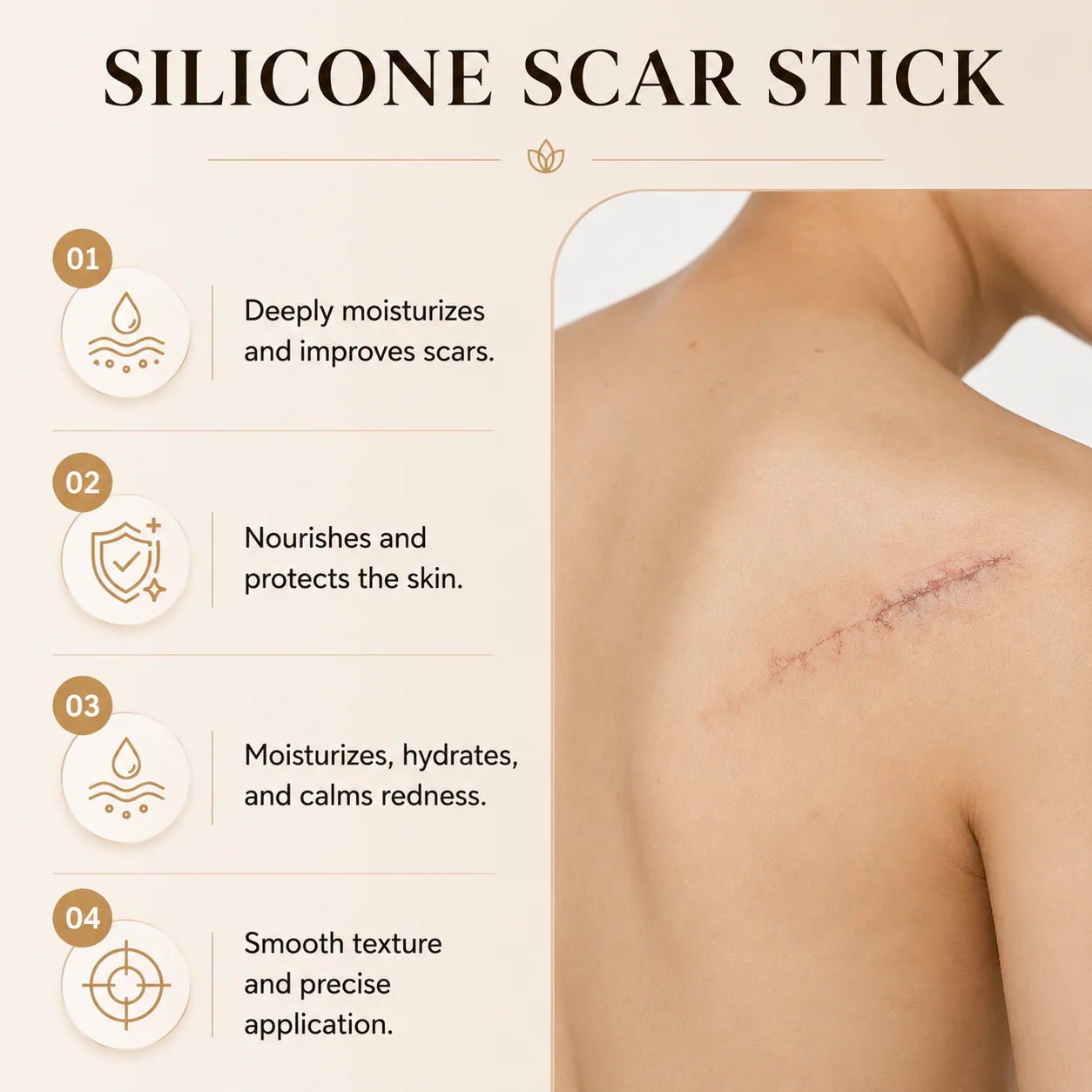 FadeStick Silicone Scar Stick