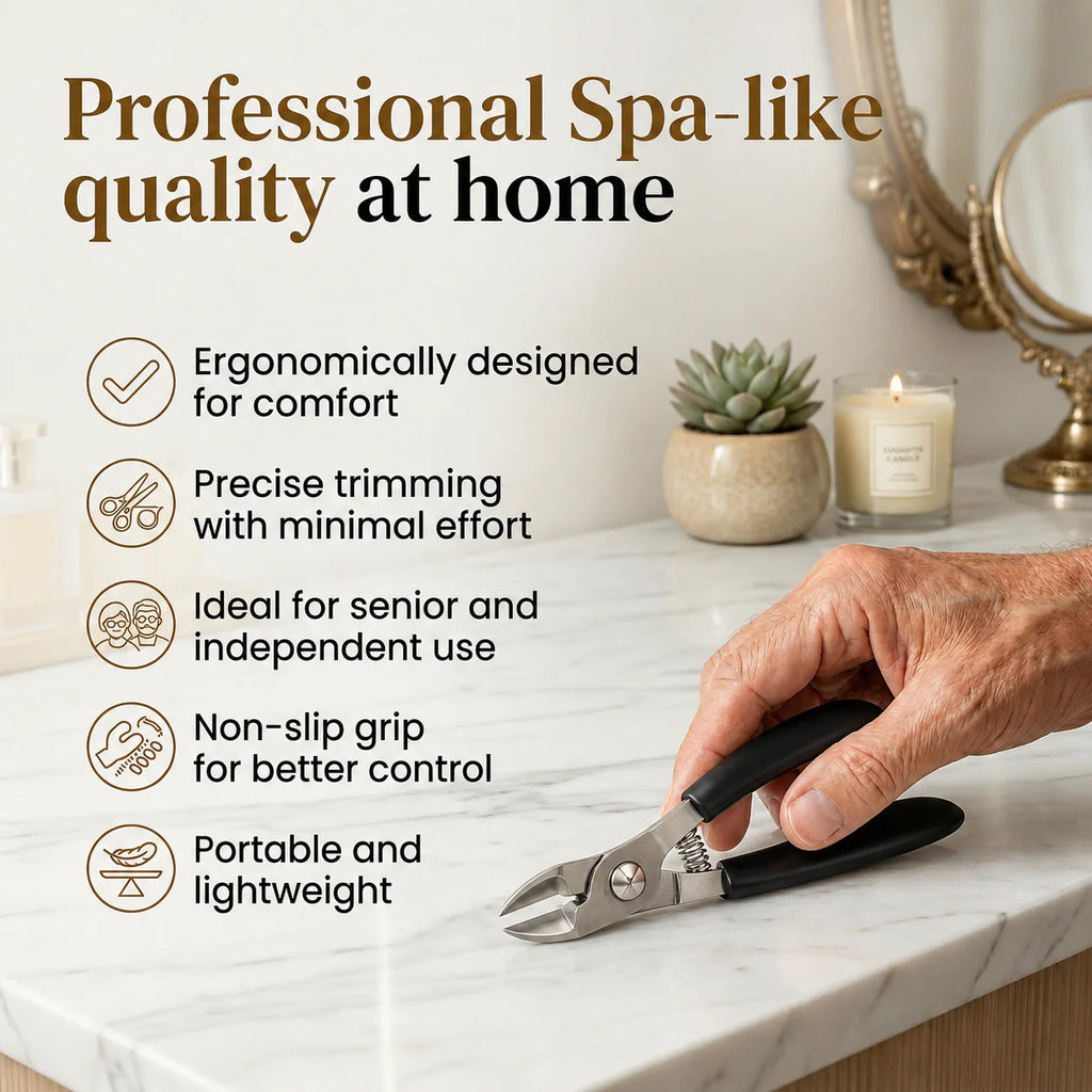 NailEase™ Precision Toenail Clipper
