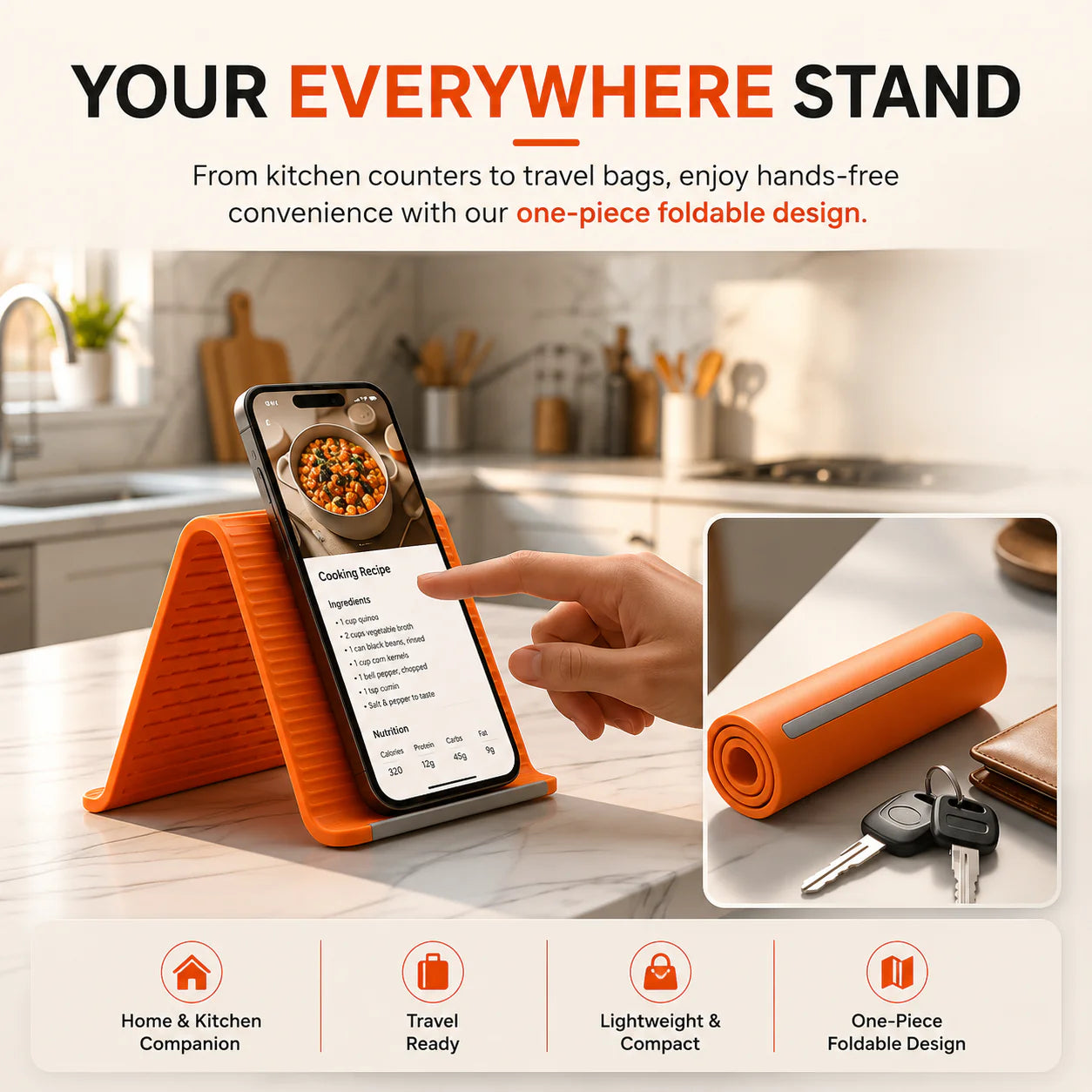 BendGrip™ Flexible Gadget Stand