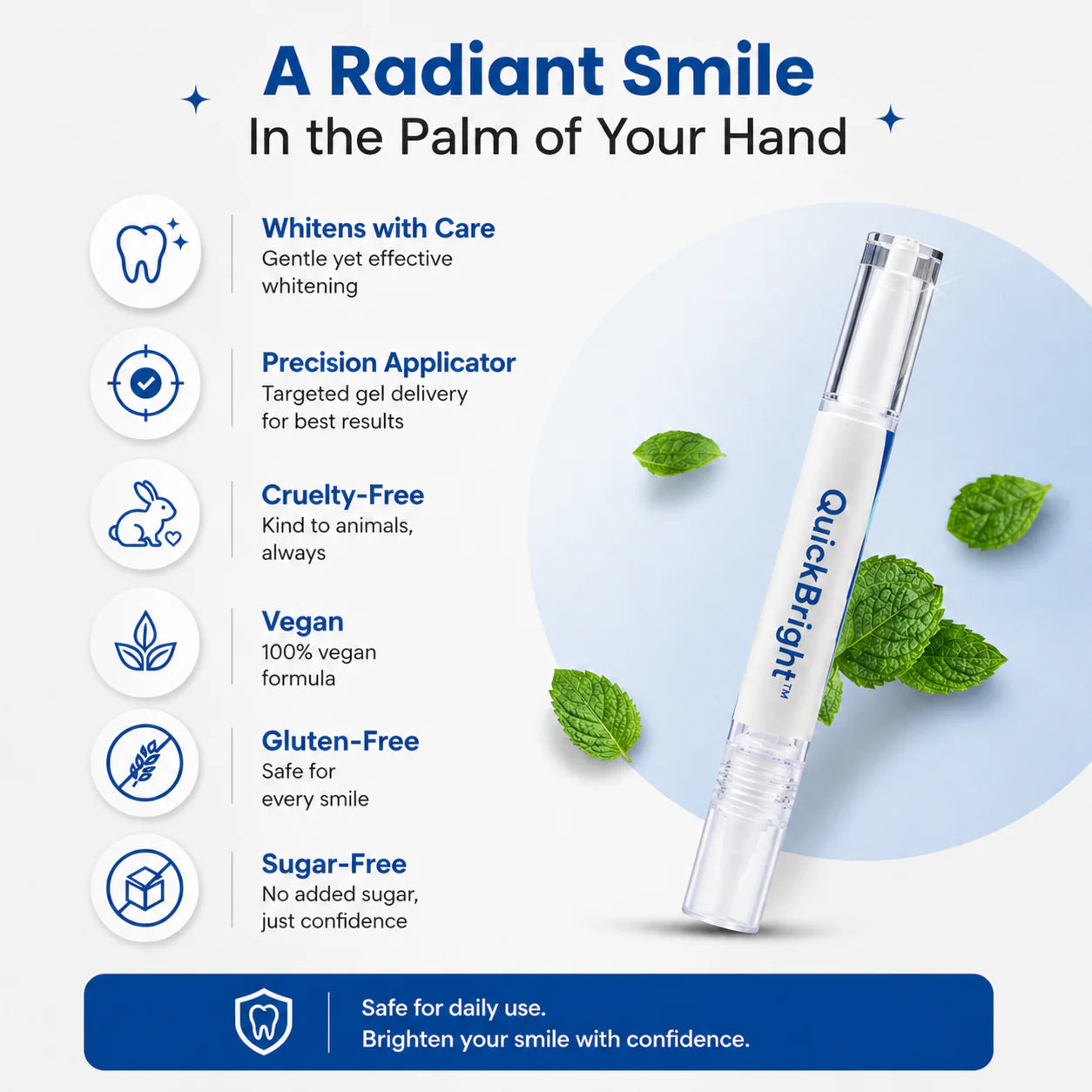 QuickBright™ Teeth Whitening Pen
