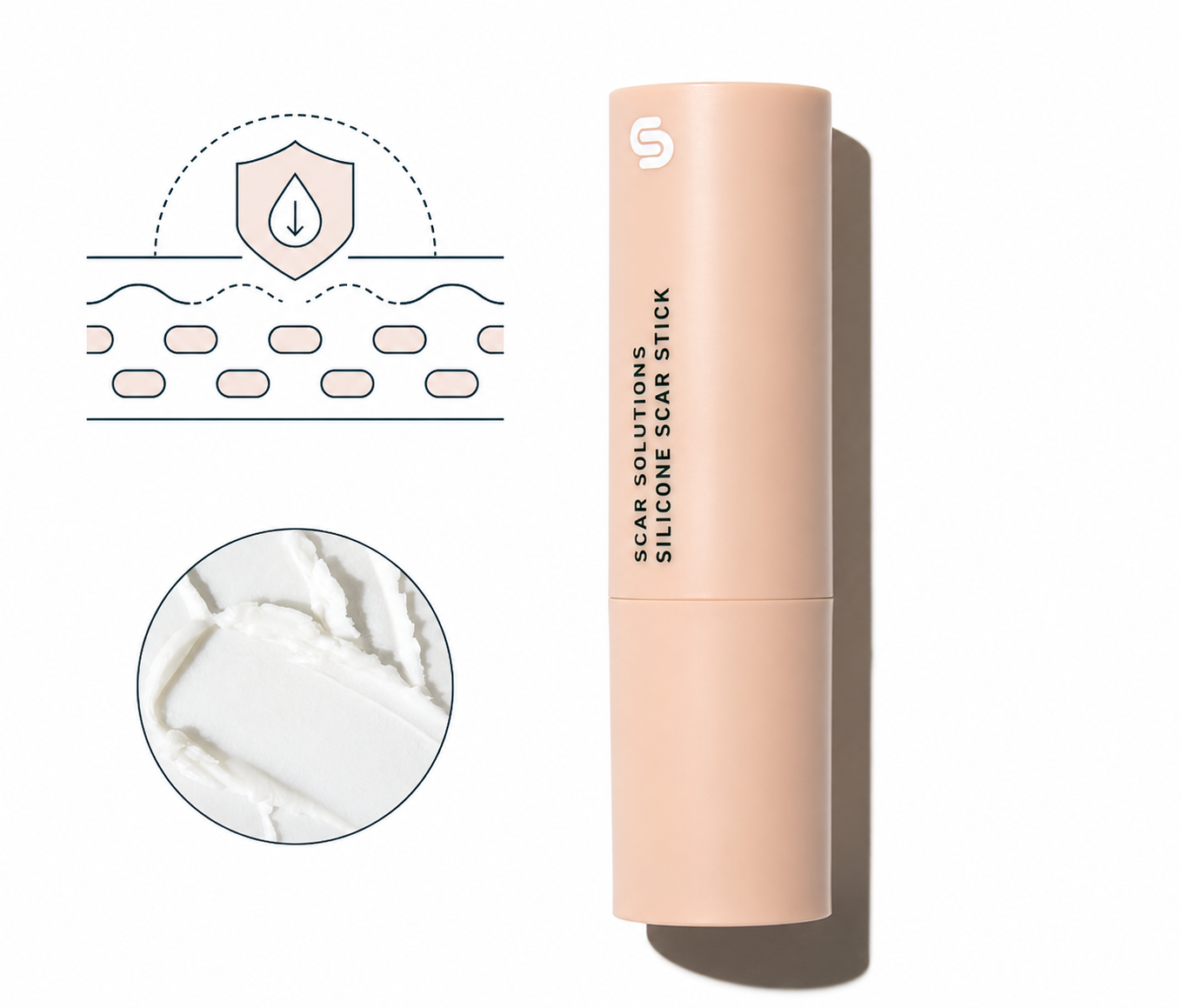 FadeStick Silicone Scar Stick