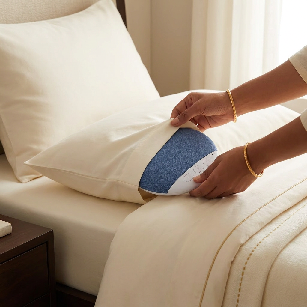 Hush Under-Pillow Speaker how_2